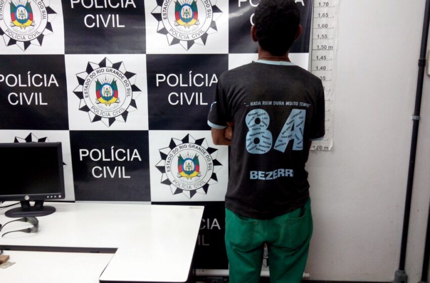 POLÍCIA CIVIL PRENDE FORAGIDO
