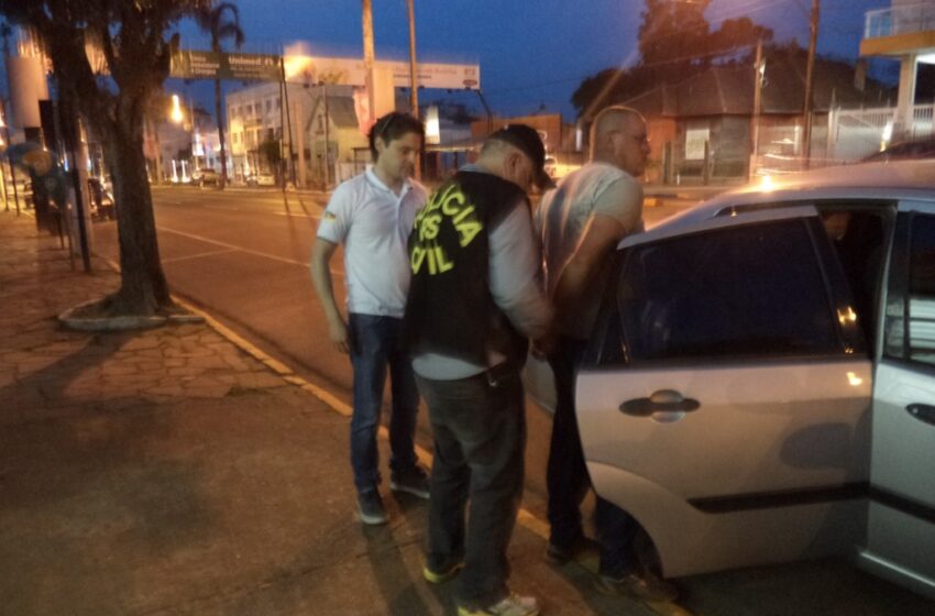 Delegacia de Proteção à Criança e ao Adolescente de Vacaria prende homem que estuprou os próprios filhos