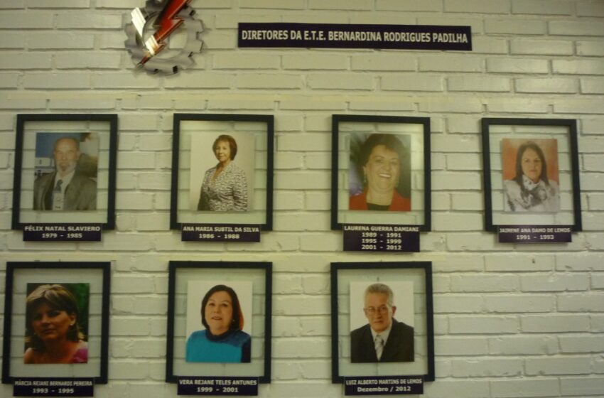 Escola Bernardina inaugura Galeria de Ex-Diretores