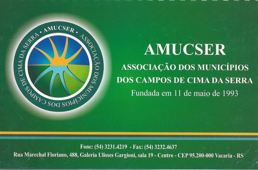  Reunião da AMUCSER acontece sexta-feira em Vacaria