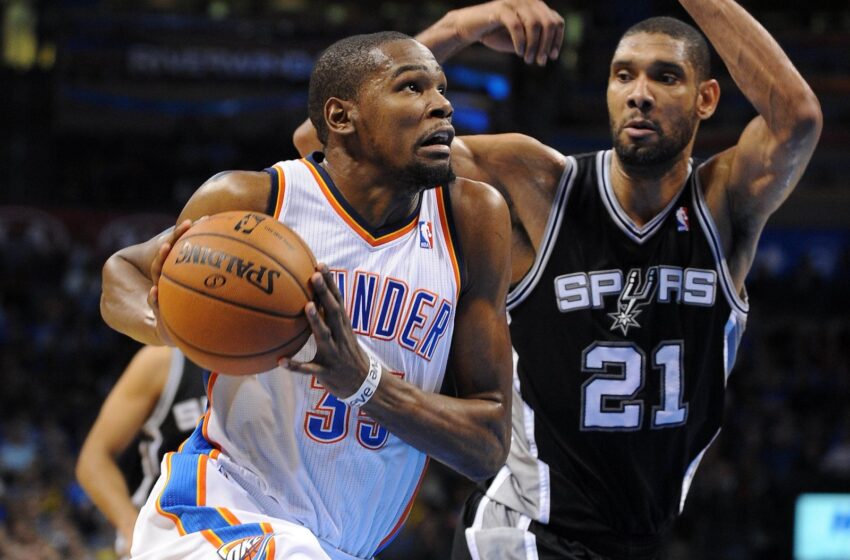 Westbrook “voa”, Thunder massacra Spurs em casa e empata final do Oeste