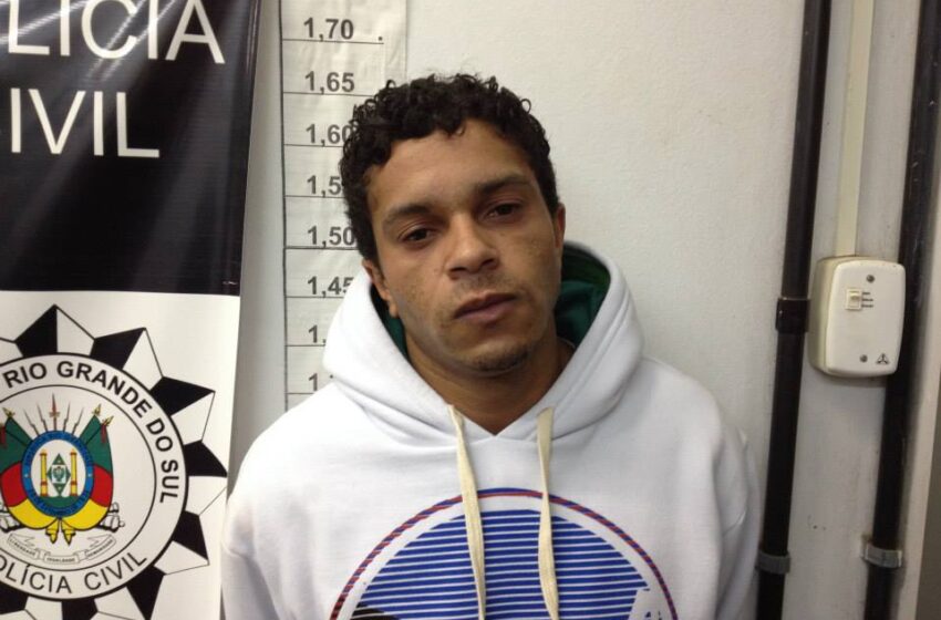 Está preso autor de roubo a farmácia em Vacaria