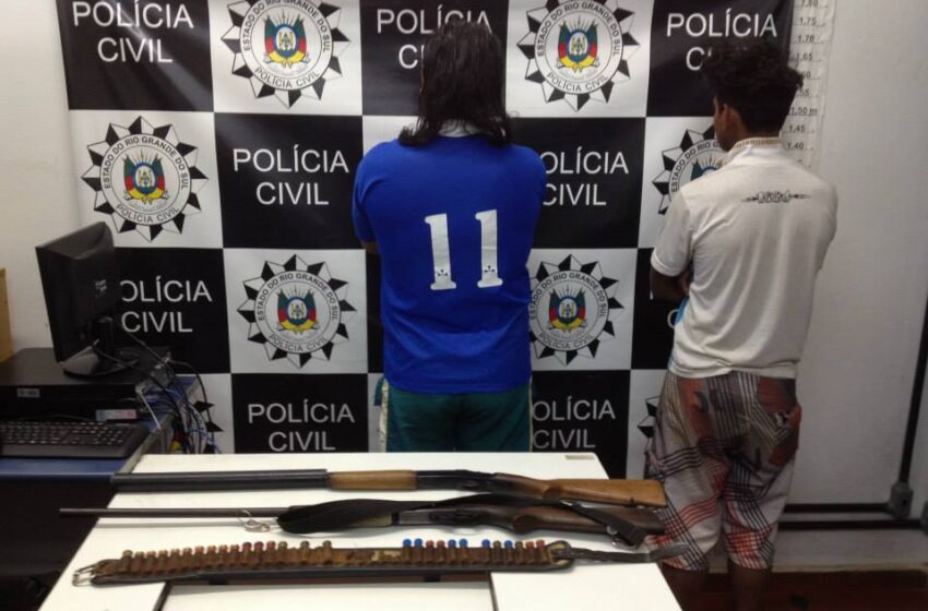 Presos suspeitos de abigeatos e furtos no interior de Vacaria