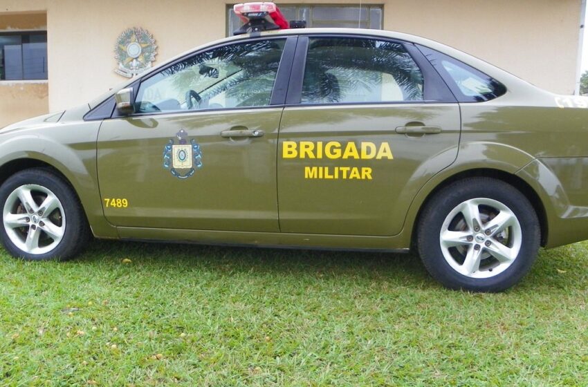 Pichadores são detidos próximo ao Mercado Público em Vacaria