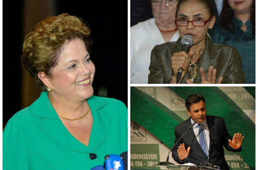 Ibope: Dilma sobe, mas Marina vence no 2º turno; Aécio cai