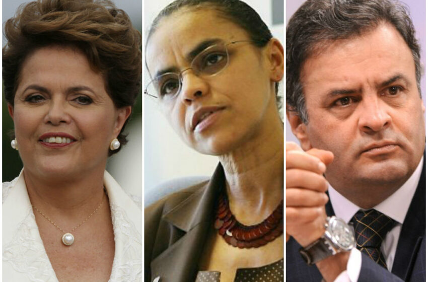 Ibope mostra Dilma com 39%, Marina com 31% e Aécio com 15%
