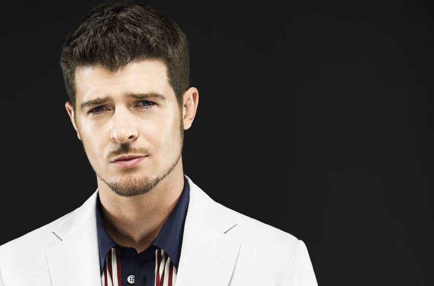 Robin Thicke revela problemas com drogas e que “Blurred Lines” foi feita só por Pharrell Williams