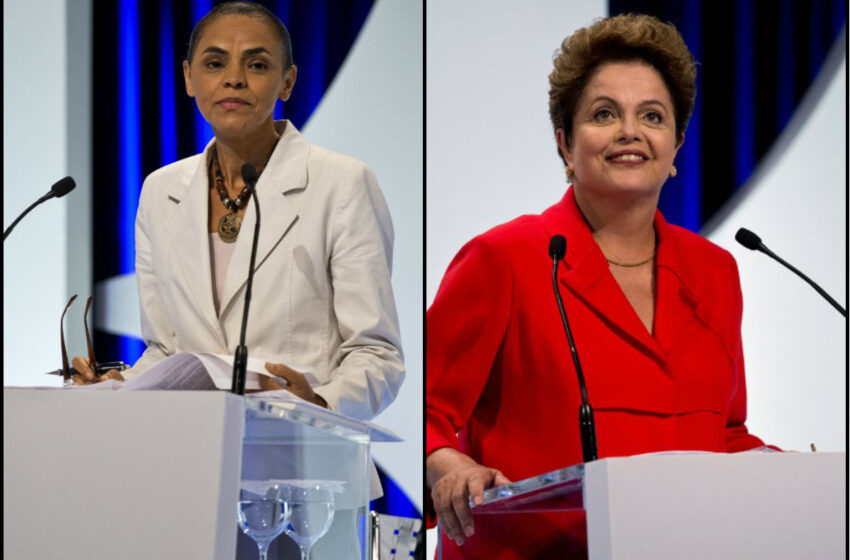  Dilma amplia vantagem sobre Marina no 1º turno, diz Ibope