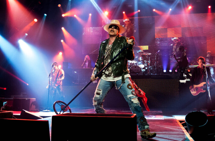  Show do Guns N’ Roses será exibido em cinemas brasileiros