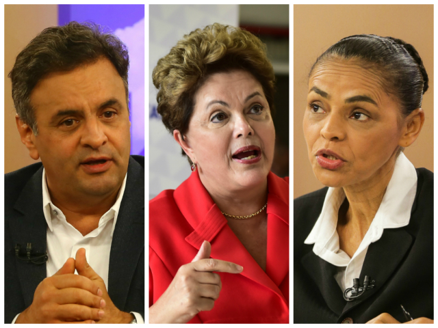  Datafolha: Dilma aparece com 40%, Marina tem 27%, e Aécio, 18%