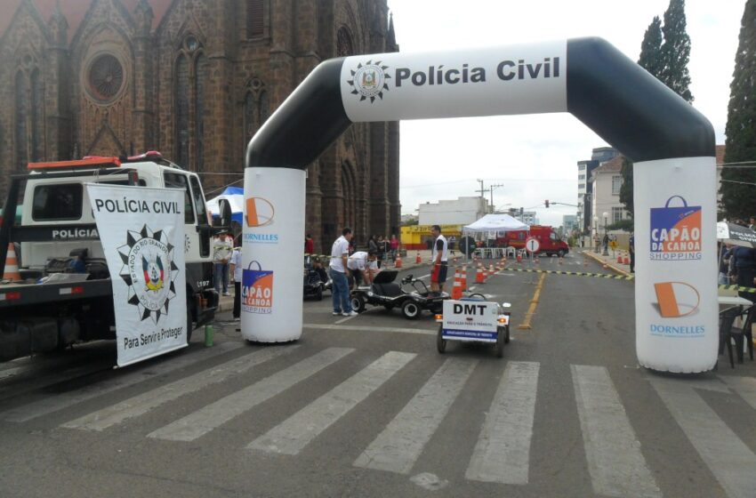  Território de Paz em Vacaria e Polícia Civil trará circuito de mini bugs na Semana Nacional de Trânsito
