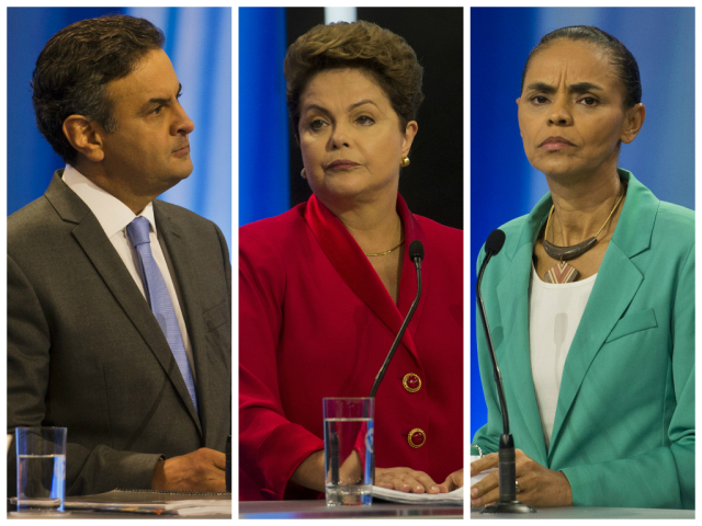  Datafolha: Dilma tem 44% dos votos válidos, Aécio 26% e Marina 24%