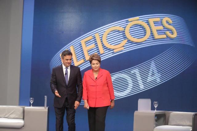 Aécio e Dilma trocam farpas em último debate antes do 2º turno