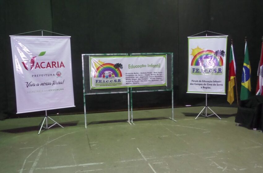 Instalado Forum Regional de Educação Infantil