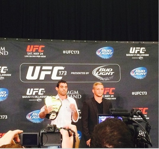 UFC 186 confirma a revanche que valerá o Cinturão dos galos
