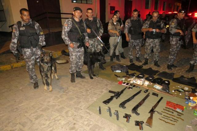  Brigada Militar prende sete suspeitos de envolvimento no ataque a banco em Campestre da Serra