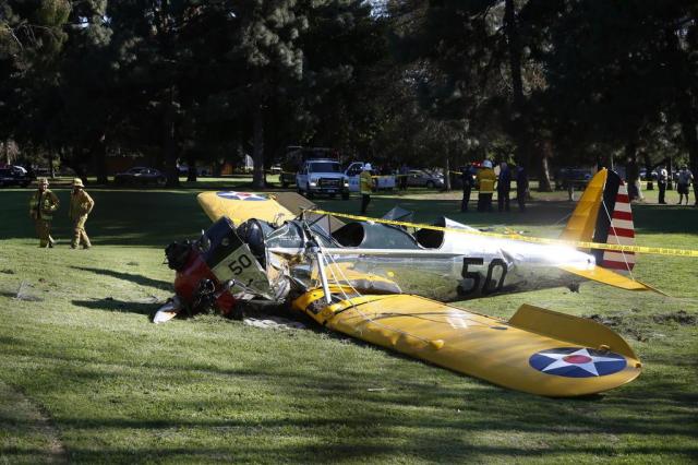  Harrison Ford se fere em acidente de avião nos EUA