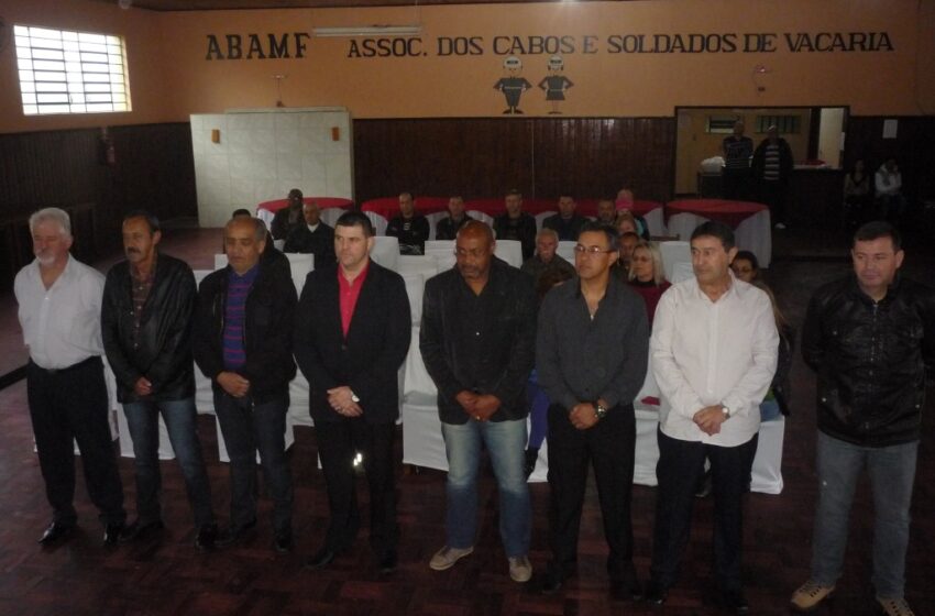 Nova diretoria da ABAMF Regional Vacaria toma posse