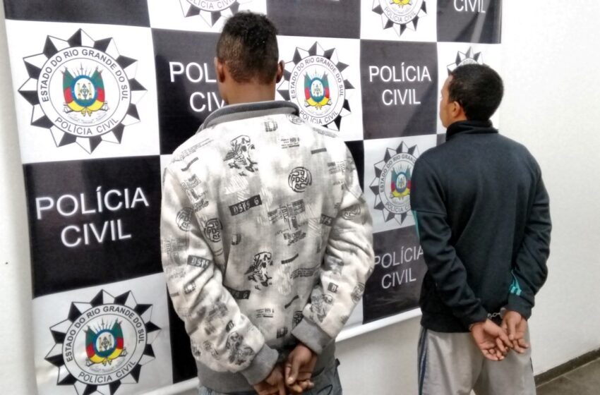 Presos suspeitos de homicídio no Bairro Municipal