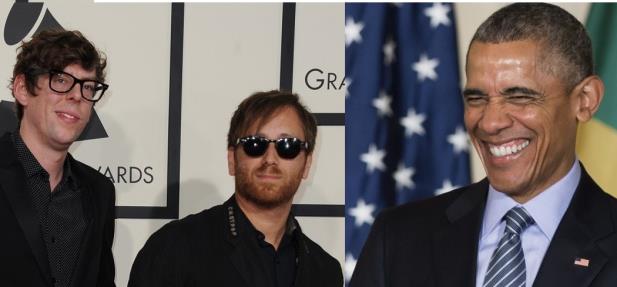 Black Keys pede avião oficial do EUA e recebe convite para tocar na Casa Branca