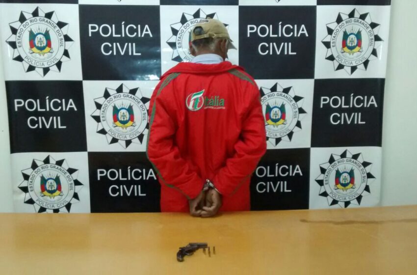 Polícia Civil prende suspeito de tentativa de homicídio no Bairro Chácara das Palmeiras