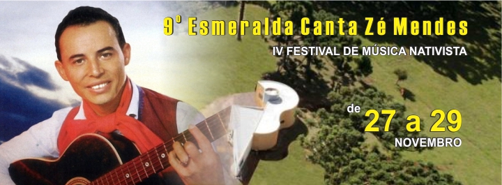 Em novembro tem mais uma edição do Esmeralda Canta Zé Mendes