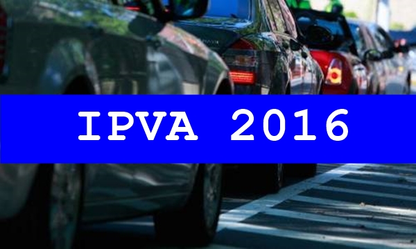  Governo do Estado divulga pagamento do IPVA 2016
