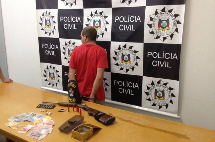 Traficante é preso no Bairro Municipal na manhã de hoje