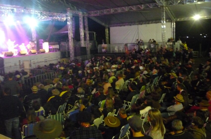 Memória de Campeiro vence 10ª Edição do Festival Cante Uma Canção em Vacaria