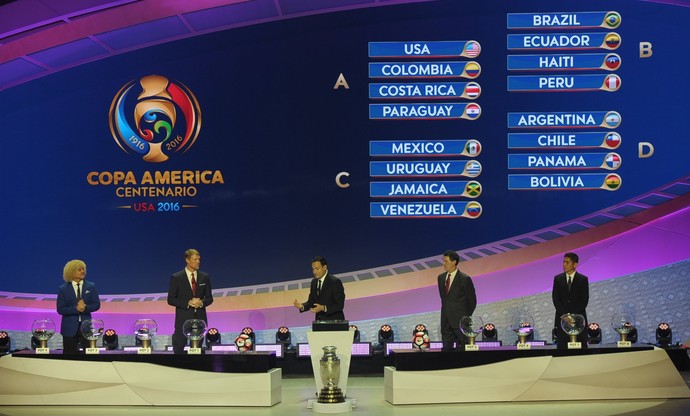 Brasil se dá bem e enfrentará Equador, Haiti e Peru na Copa América 2016