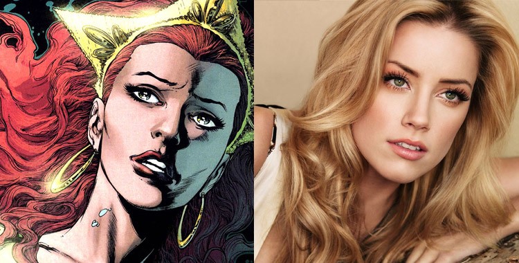 Amber Heard confirmada como Mera em Aquaman e Liga da Justiça