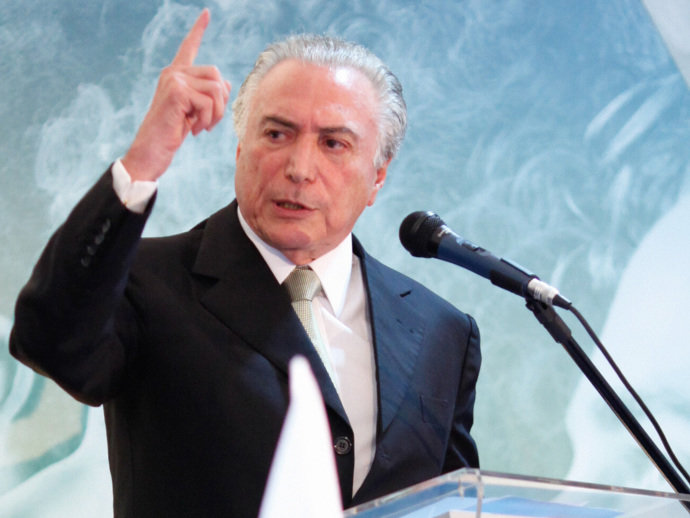 Temer afirma que não discute futuro governo: ‘Não tenho porta-voz’