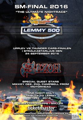 Tributo a Lemmy reunirá Saxon e músicos do Motörhead