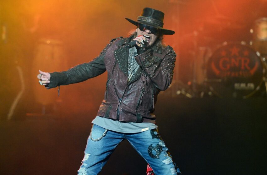 AC/DC confirma Axl Rose como vocalista convidado