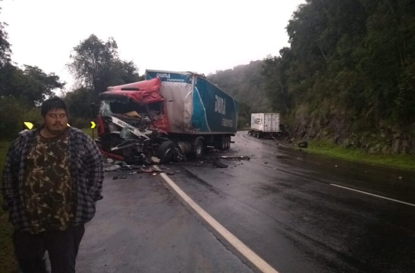 Acidente com morte na Serra do Rio Pelotas