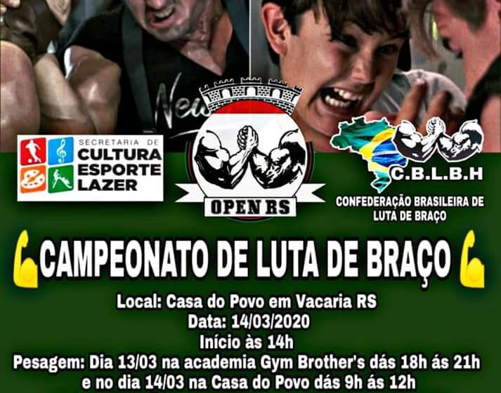 2º Campeonato de Luta de Braço