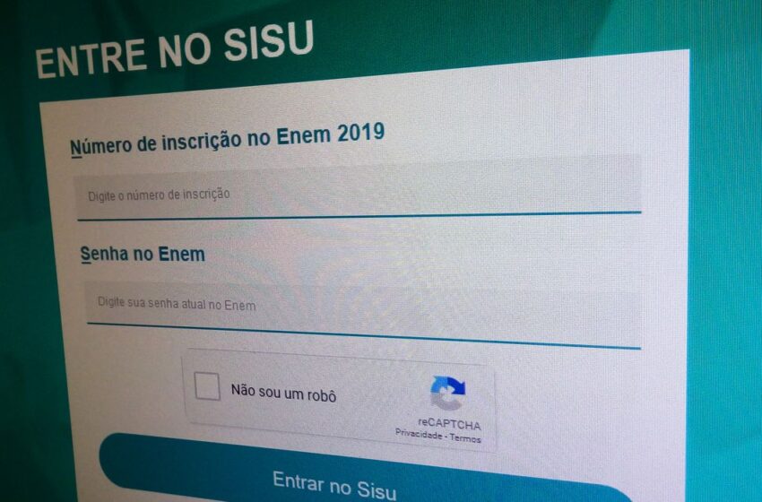 Começam as inscrições para o Sisu