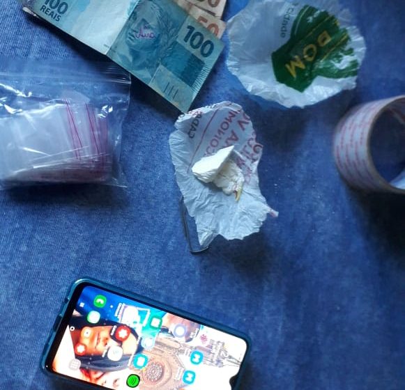 Polícia Civil prendeu em FLAGRANTE traficante de drogas