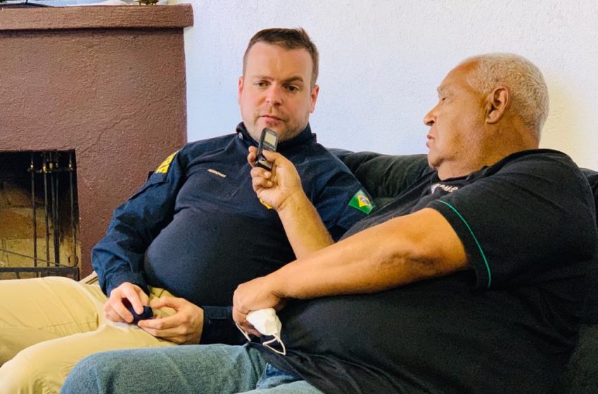 SUPERINTENDENTE DA PRF NO RS ESTEVE EM VACARIA