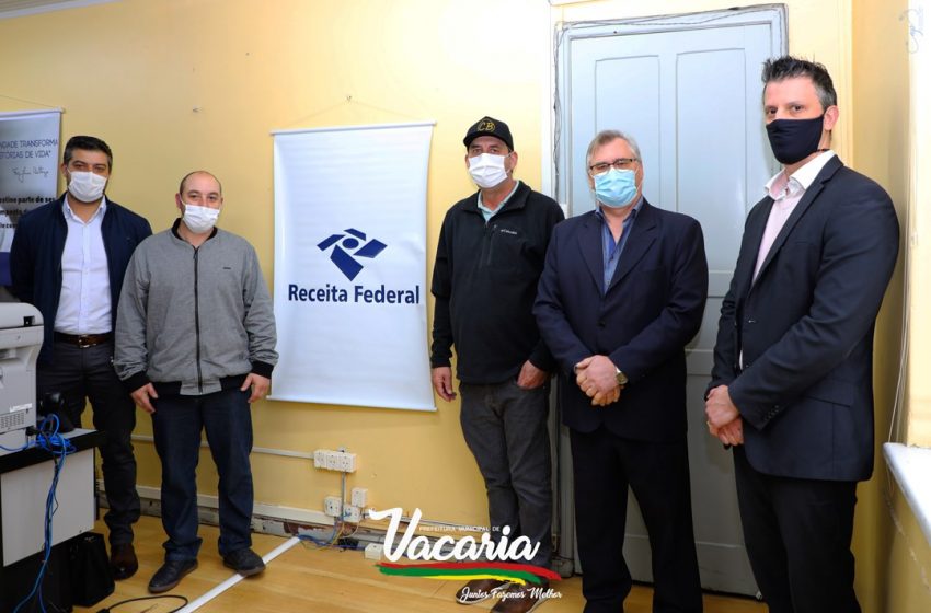 Inaugurado posto da Receita Federal em Vacaria