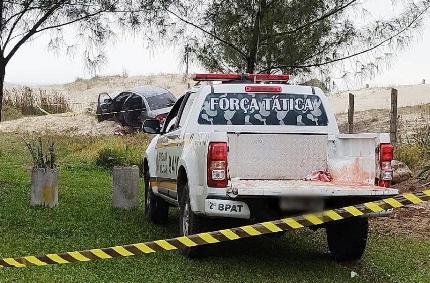 Três integrantes de facção criminosa morrem em confronto com PMs em Arroio do Sal
