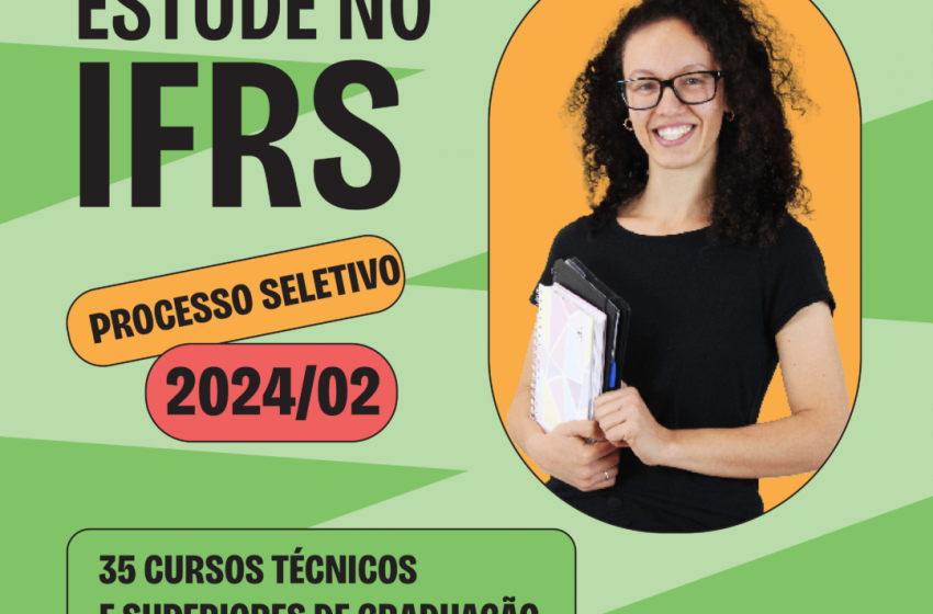  IFRS tem vagas para cursos superiores gratuitas no segundo semestre