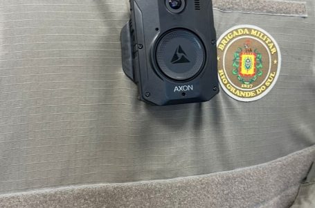 Câmeras corporais para policiais passam por avaliação técnica