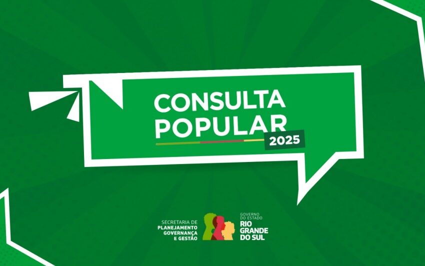 Fase de envio de propostas para Consulta Popular 2025 começa na terça (15)