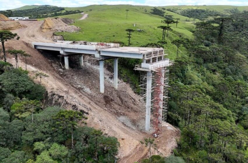  Saiba como está a megaobra aguardada há 70 anos por catarinenses e gaúchos