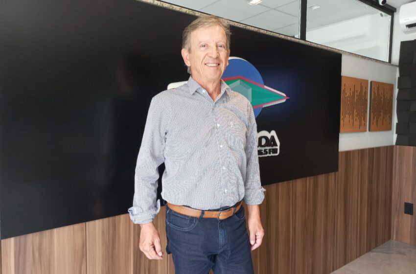  Presidente da Cooperval Ângelo Pegoraro diz estar preocupado com a colheita da Safra da soja